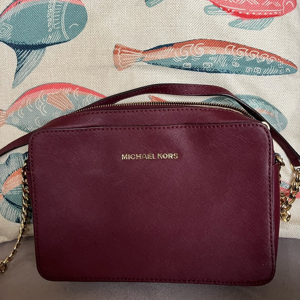 Michael Kors Plum Crossbody Bag